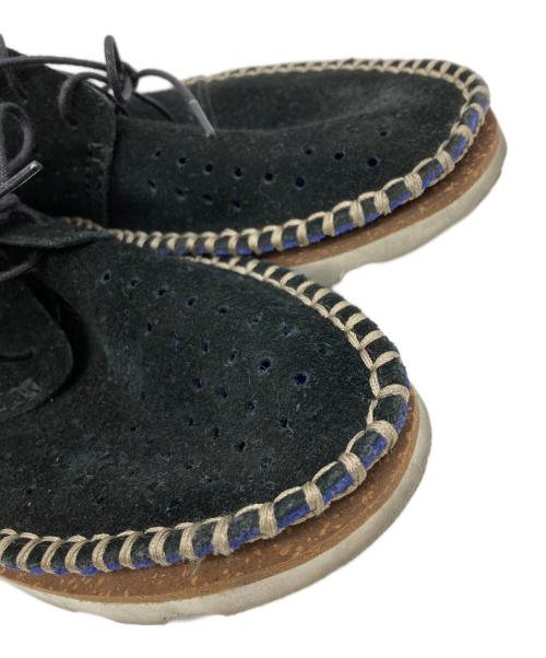 CLARKS（クラークス）CLARKS (クラークス) パンチングスウェードブーツ ブラック サイズ:US6.5/UK4/EUR37/23.5cmの古着・服飾アイテム