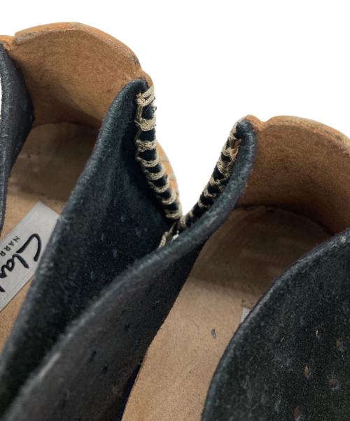 CLARKS（クラークス）CLARKS (クラークス) パンチングスウェードブーツ ブラック サイズ:US6.5/UK4/EUR37/23.5cmの古着・服飾アイテム