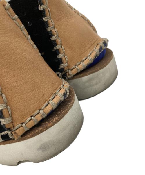 CLARKS（クラークス）CLARKS (クラークス) パンチングスウェードブーツ ブラック サイズ:US6.5/UK4/EUR37/23.5cmの古着・服飾アイテム