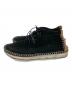 CLARKS (クラークス) パンチングスウェードブーツ ブラック サイズ:US6.5/UK4/EUR37/23.5cm：4000円