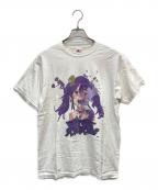 JUN INAGAWA×Nightclubジュンイナガワ×ナイトクラブ）の古着「プリントTシャツ」｜ホワイト