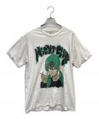 BOITE DE NUITボワ ド ニュイ）の古着「プリントTシャツ」｜ホワイト