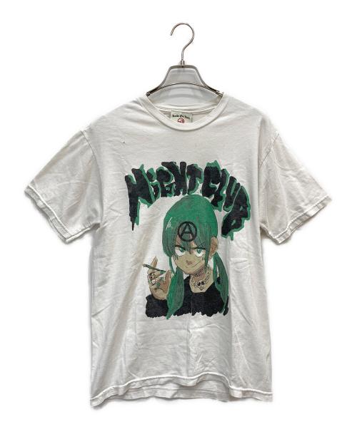 BOITE DE NUIT（ボワ ド ニュイ）BOITE DE NUIT (ボワ ド ニュイ) プリントTシャツ ホワイト サイズ:表記なしの古着・服飾アイテム