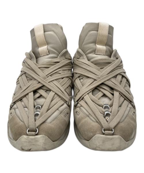 RICK OWENS（リックオウエンス）RICK OWENS (リックオウエンス) MAXIMAL RUNNER ベージュ サイズ:41の古着・服飾アイテム