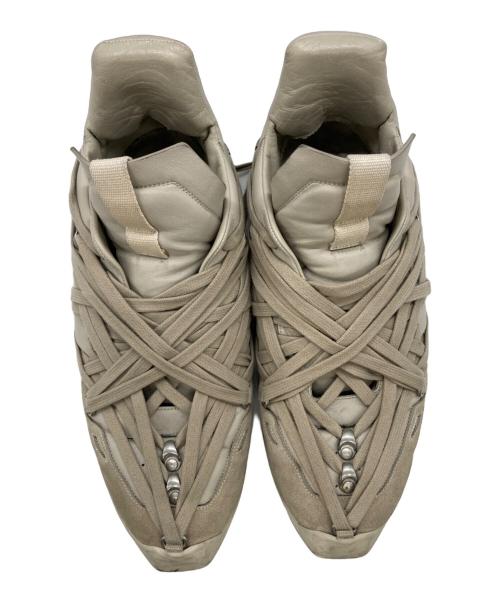 RICK OWENS（リックオウエンス）RICK OWENS (リックオウエンス) MAXIMAL RUNNER ベージュ サイズ:41の古着・服飾アイテム