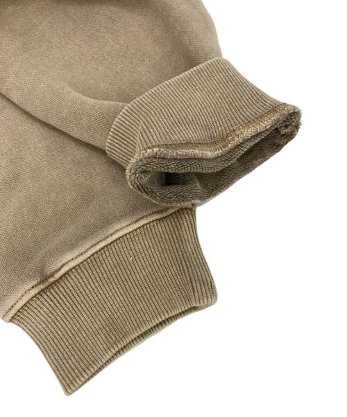 ENEBEYC（エネベイク）ENEBEYC (エネベイク) ロゴ刺繍スウェット ベージュ サイズ:Lの古着・服飾アイテム