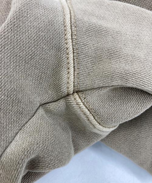 ENEBEYC（エネベイク）ENEBEYC (エネベイク) ロゴ刺繍スウェット ベージュ サイズ:Lの古着・服飾アイテム