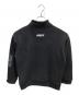 ENEBEYC (エネベイク) ハーフジップスウェット ブラック サイズ:Ｍ：4000円