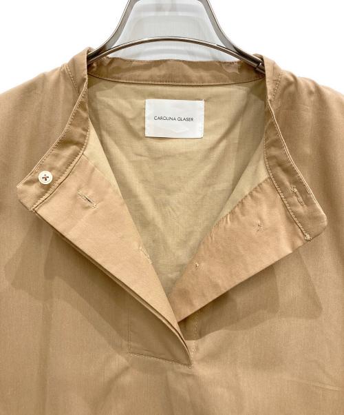 CAROLINA GLASER（カロリナ グレイサー）CAROLINA GLASER (カロリナ グレイサー) ワンピース ベージュ サイズ:表記なしの古着・服飾アイテム