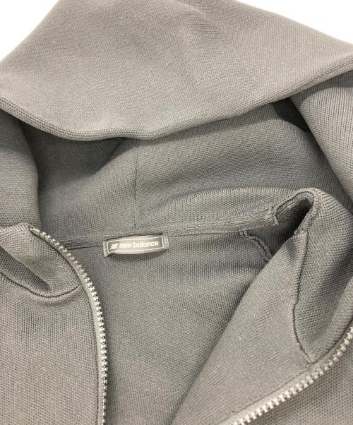 NEW BALANCE（ニューバランス）NEW BALANCE (ニューバランス) MET24 Knit Zip Up Hoodie Jacket ブラック サイズ:XLの古着・服飾アイテム