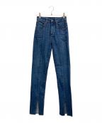 G-STAR RAWジースターロゥ）の古着「LANC 3D HIGH STRAIGHT 90's RIPPED JEANS」｜インディゴ