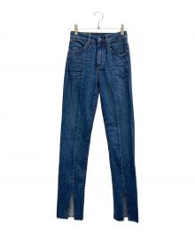 G-STAR RAW（ジースターロゥ）の古着「LANC 3D HIGH STRAIGHT 90's RIPPED JEANS」｜インディゴ