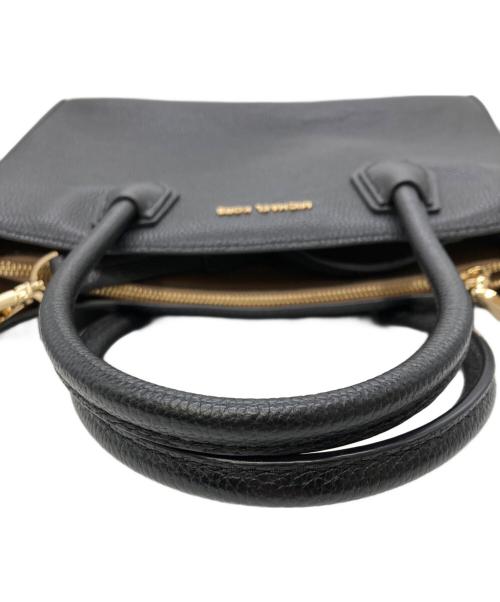 MICHAEL KORS（マイケル・コース）MICHAEL KORS (マイケルコース) 2WAYバッグ ブラックの古着・服飾アイテム