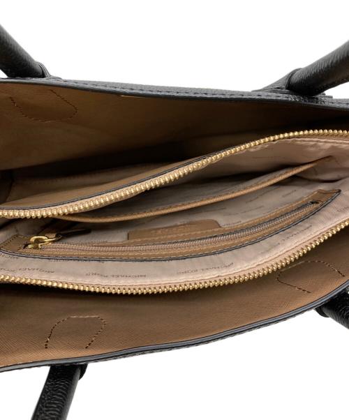 MICHAEL KORS（マイケル・コース）MICHAEL KORS (マイケルコース) 2WAYバッグ ブラックの古着・服飾アイテム