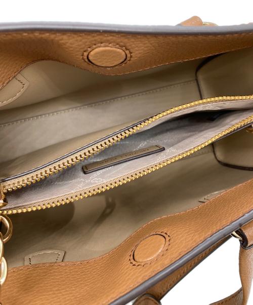 MICHAEL KORS（マイケル・コース）MICHAEL KORS (マイケルコース) CHANTALクロスボディスモール ブラウンの古着・服飾アイテム