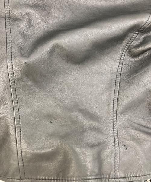 ARMANI EXCHANGE（アルマーニ エクスチェンジ）ARMANI EXCHANGE (アルマーニ エクスチェンジ) ラムレザーダブルライダースジャケット ブラック サイズ:XSの古着・服飾アイテム