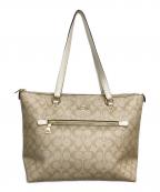COACHコーチ）の古着「ギャラリー トートバッグ」｜ベージュ