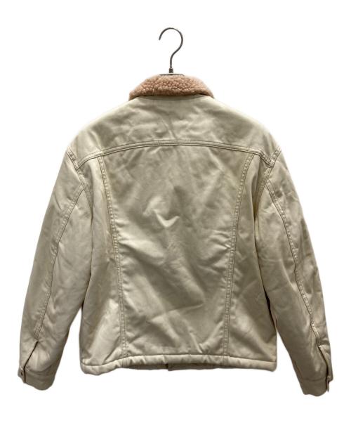 WAREHOUSE（ウエアハウス）WAREHOUSE (ウエアハウス) 3RD TYPE PIQUE BORE JACKET アイボリー サイズ:42の古着・服飾アイテム