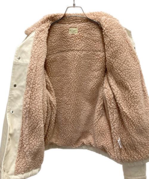 WAREHOUSE（ウエアハウス）WAREHOUSE (ウエアハウス) 3RD TYPE PIQUE BORE JACKET アイボリー サイズ:42の古着・服飾アイテム