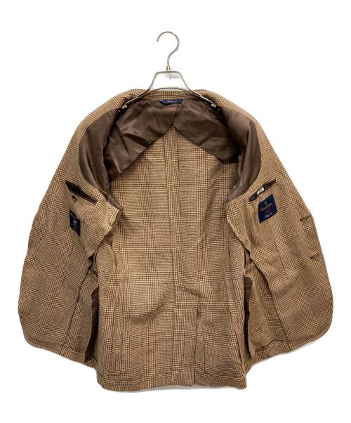 BROOKS BROTHERS（ブルックスブラザーズ）BROOKS BROTHERS (ブルックスブラザーズ) グレンチェックテーラードジャケット ベージュ サイズ:Mの古着・服飾アイテム