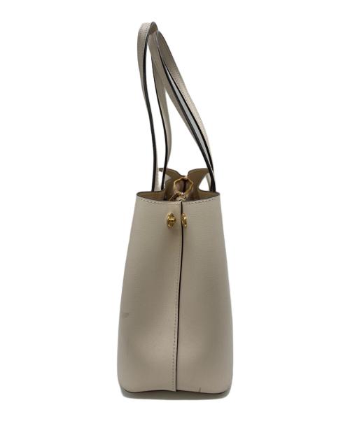 COACH（コーチ）COACH (コーチ) ミニアベニュー キャリーオール2WAYバッグ アイボリーの古着・服飾アイテム