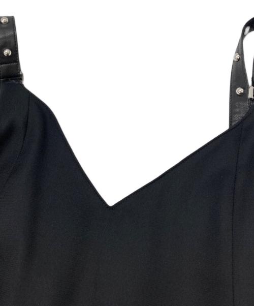 Diagram（ダイアグラム）Diagram (ダイアグラム) キャミソールワンピース ブラック サイズ:36の古着・服飾アイテム