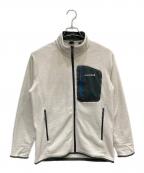 mont-bellモンベル）の古着「クリマプラス100 ジャケット」｜アイボリー