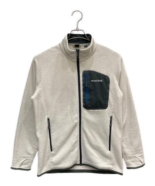 mont-bell（モンベル）mont-bell (モンベル) クリマプラス100 ジャケット アイボリー サイズ:Mの古着・服飾アイテム