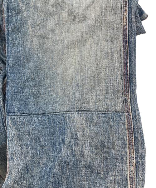 SAINT MICHAEL（セントマイケル）SAINT MICHAEL (セントマイケル) DENIM PAINTER PANTS インディゴ サイズ:Mの古着・服飾アイテム