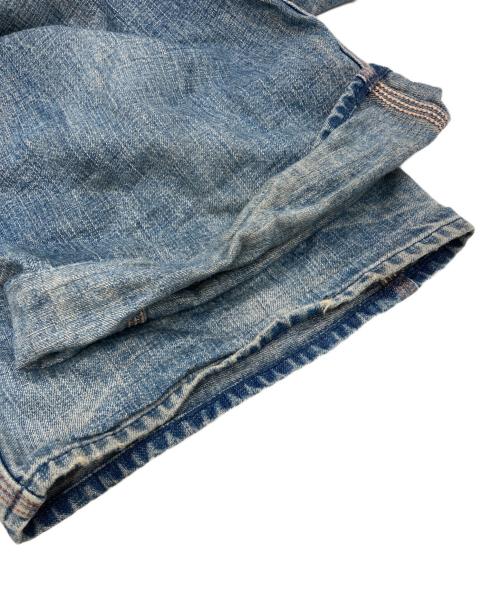 SAINT MICHAEL（セントマイケル）SAINT MICHAEL (セントマイケル) DENIM PAINTER PANTS インディゴ サイズ:Mの古着・服飾アイテム