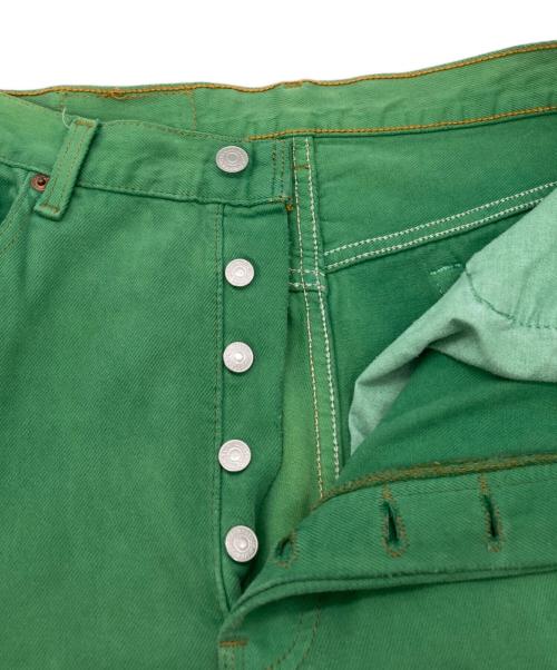 LEVI'S（リーバイス）LEVI'S (リーバイス) 90s後染めカラーデニムパンツ グリーン サイズ:W34の古着・服飾アイテム