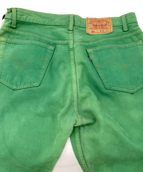 LEVI'S（リーバイス）LEVI'S (リーバイス) 90s後染めカラーデニムパンツ グリーン サイズ:W34の古着・服飾アイテム