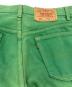 中古・古着 LEVI'S (リーバイス) 90s後染めカラーデニムパンツ グリーン サイズ:W34：3000円
