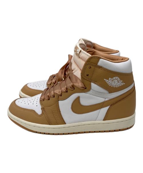 NIKE（ナイキ）NIKE (ナイキ) NIKE WMNS AIR JORDAN 1 RETRO HIGH OG PRALINE ベージュ サイズ:US9.5/UK7/EUR41/26.5cmの古着・服飾アイテム