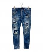 DSQUARED2ディースクエアード）の古着「SKATER JEAN」｜インディゴ