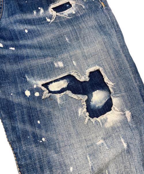 DSQUARED2（ディースクエアード）DSQUARED2 (ディースクエアード) SKATER JEAN インディゴ サイズ:42の古着・服飾アイテム