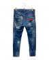 DSQUARED2 (ディースクエアード) SKATER JEAN インディゴ サイズ:42：11000円