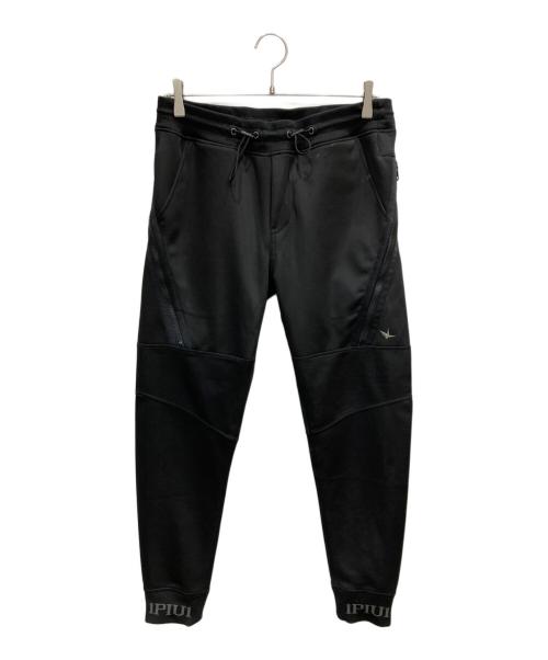1piu1uguale3（ウノピュウノウグァーレトレ）1piu1uguale3 (ウノピュウノウグァーレトレ) バイカースウェットパンツ ブラック サイズ:Ⅴの古着・服飾アイテム