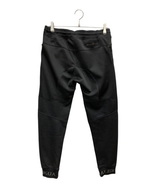 1piu1uguale3（ウノピュウノウグァーレトレ）1piu1uguale3 (ウノピュウノウグァーレトレ) バイカースウェットパンツ ブラック サイズ:Ⅴの古着・服飾アイテム