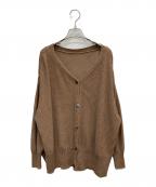 FRAMeWORKフレームワーク）の古着「カノコ2WAY Back開きカーディガン3」｜ベージュ
