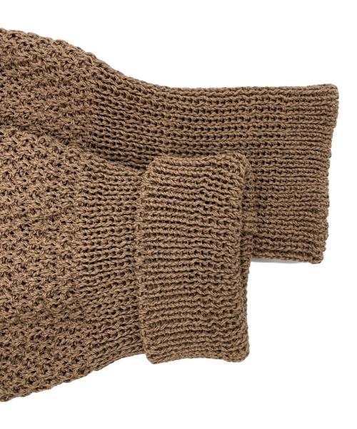 FRAMeWORK（フレームワーク）FRAMeWORK (フレームワーク) カノコ2WAY Back開きカーディガン3 ベージュ サイズ:FREEの古着・服飾アイテム