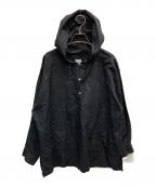 URBAN RESEARCH DOORSアーバンリサーチドアーズ）の古着「コットンラミーパーカーナチュラル」｜ブラック