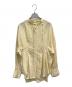 BEARDSLEY（ビアズリー）の古着「バンドカラーシャツ」｜イエロー