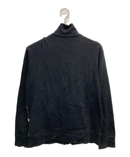 BURBERRY BLACK LABEL（バーバリーブラックレーベル）BURBERRY BLACK LABEL (バーバリーブラックレーベル) ジップニットジャケット ブラック サイズ:3の古着・服飾アイテム