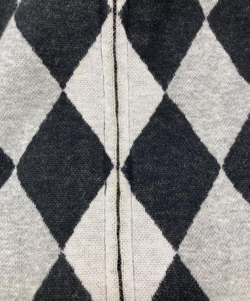 BURBERRY BLACK LABEL（バーバリーブラックレーベル）BURBERRY BLACK LABEL (バーバリーブラックレーベル) ジップニットジャケット ブラック サイズ:3の古着・服飾アイテム