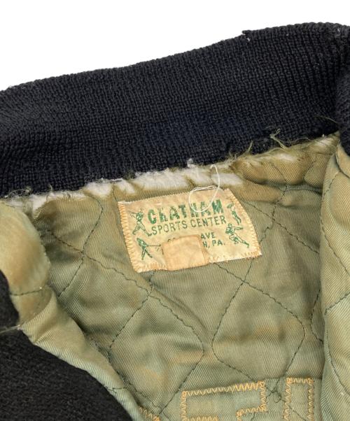 CHATHAM（チャタム）CHATHAM (チャタム) スタジャン ブラック サイズ:表記なしの古着・服飾アイテム