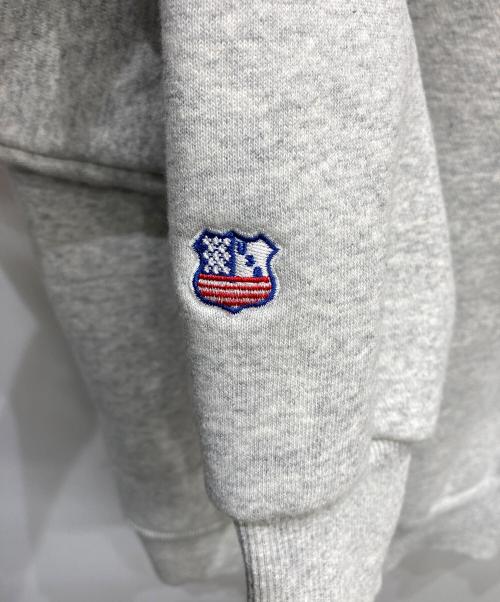 FREAK'S STORE（フリークスストア）FREAK'S STORE (フリークストア) 裏起毛刺繍スウェット グレー サイズ:Sの古着・服飾アイテム