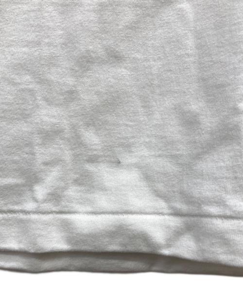 A BATHING APE（ア ベイシング エイプ）A BATHING APE (ア ベイシング エイプ) 30周年記念ロゴプリントTシャツ ホワイト×レッド サイズ:Mの古着・服飾アイテム