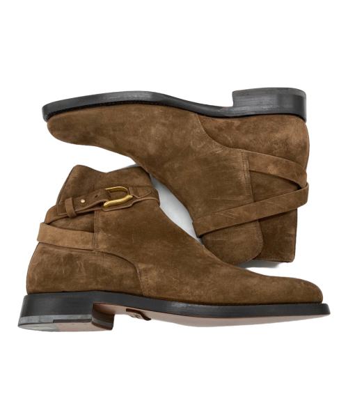 RALPH LAUREN（ラルフローレン）RALPH LAUREN (ラルフローレン) ジョッパーブーツ ブラウン サイズ:7.5Eの古着・服飾アイテム