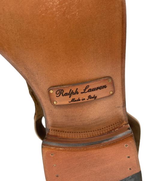 RALPH LAUREN（ラルフローレン）RALPH LAUREN (ラルフローレン) ジョッパーブーツ ブラウン サイズ:7.5Eの古着・服飾アイテム